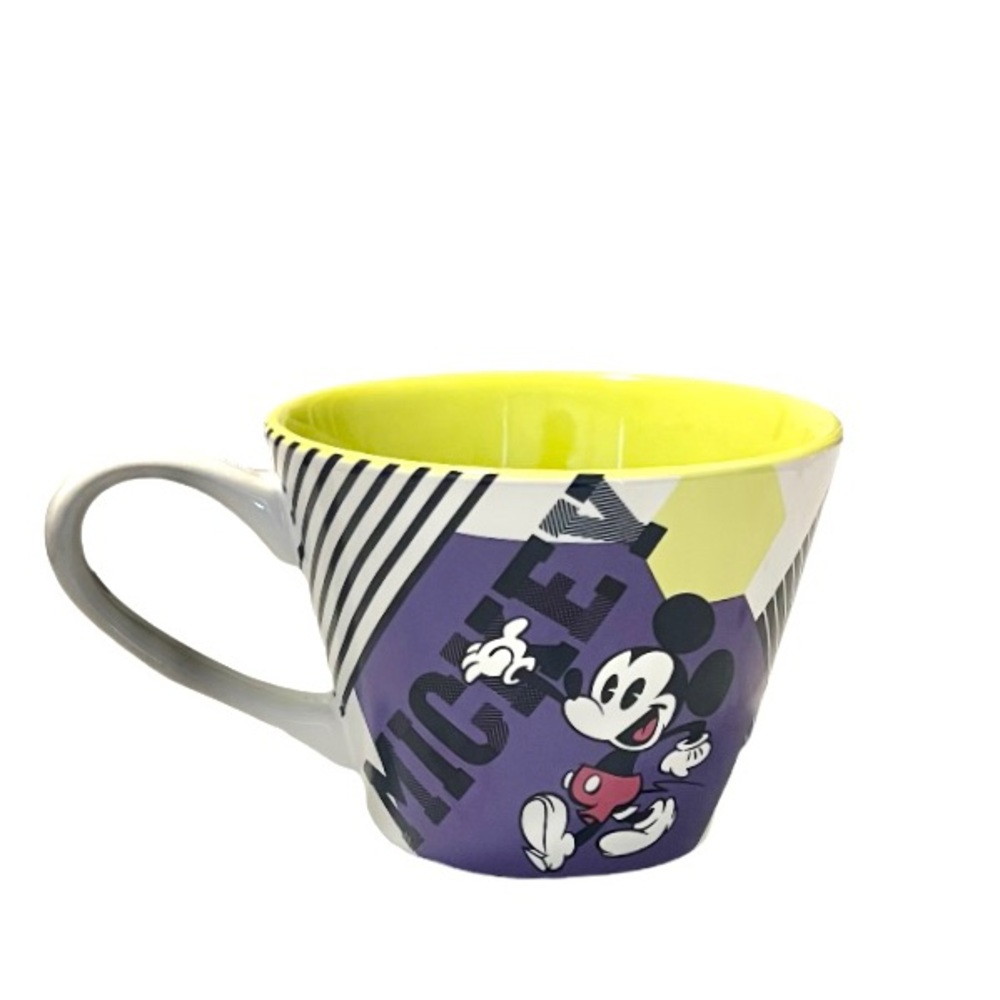 Disney Store Exclusive Mickey Mouse Mug – Modern Geometric Design
